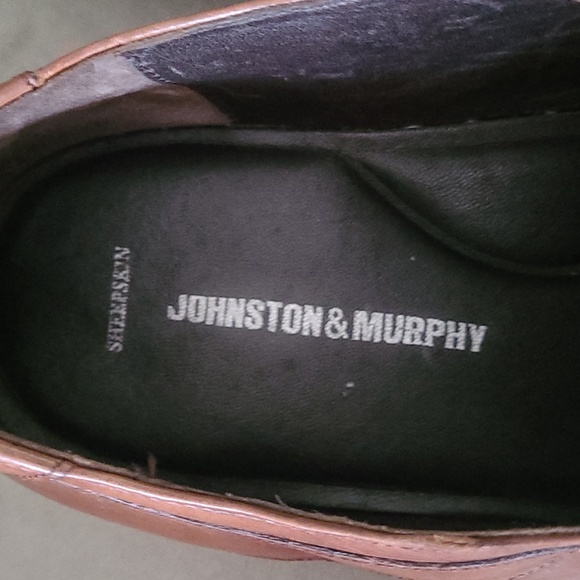 Johnston & Murphy Larsey # 20 1276 Tan, refined cap toe oxford, size 13 M - Picture 6 of 7